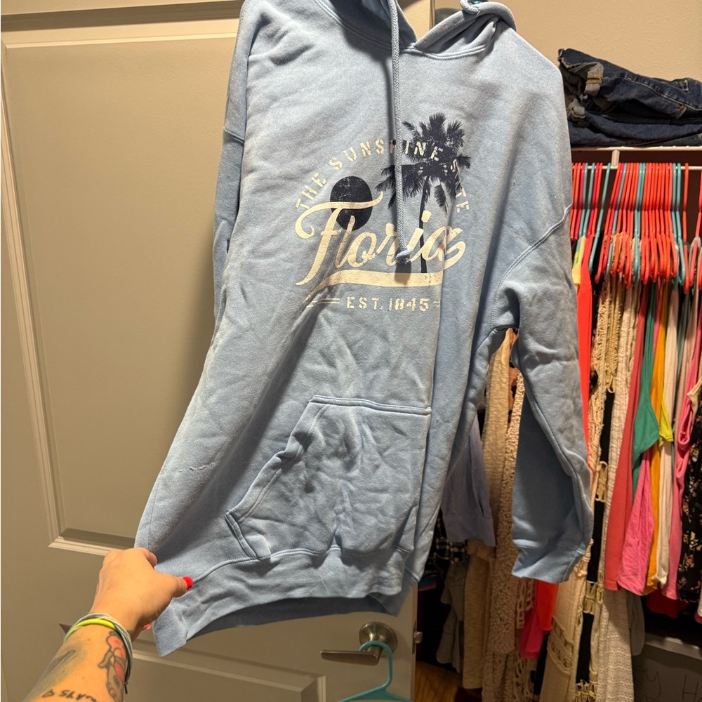 Blue Florida Hoodie